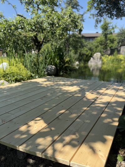 Garten mit Liegewiese Hotel Standlhof