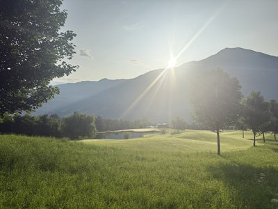Golplatz bei Laufrunde 